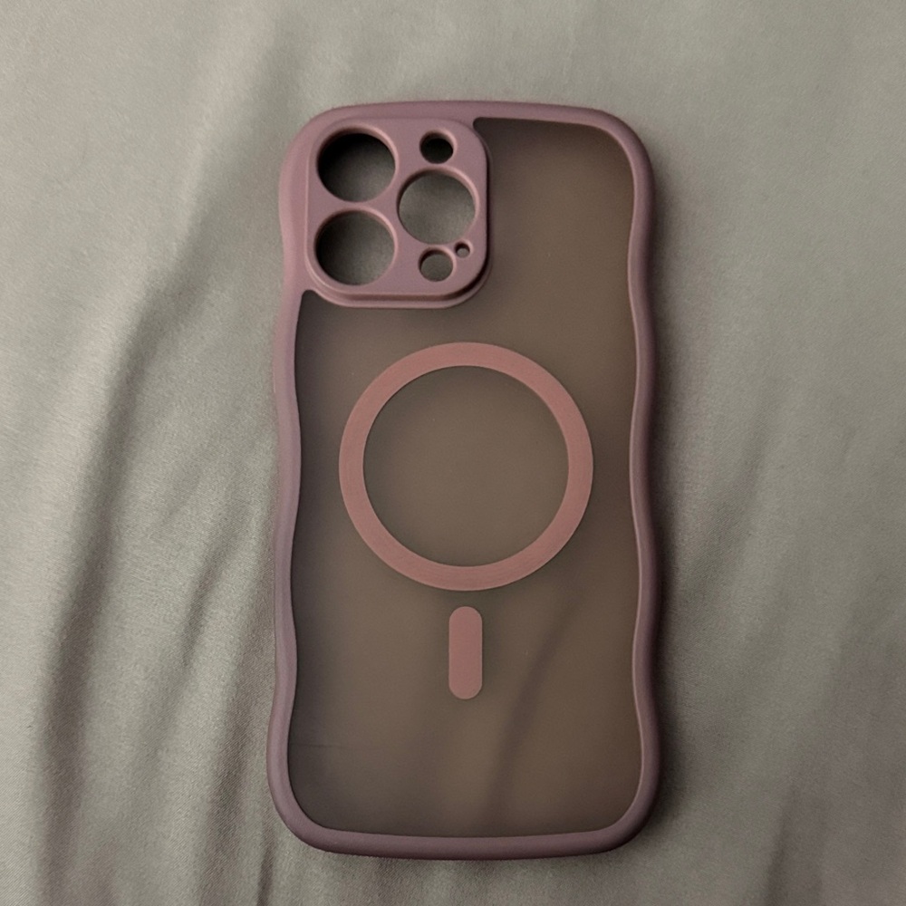Purple Silicone Phone Case